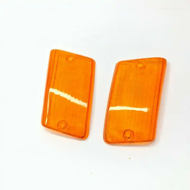 COPPIA GEMME FRECCE POSTERIORI ARANCIONI PIAGGIO VESPA PK 50 XL -PK 125 XL - PK 50 RUSH - VESPA N - FL2 - HP - V Offerta Del Giorno