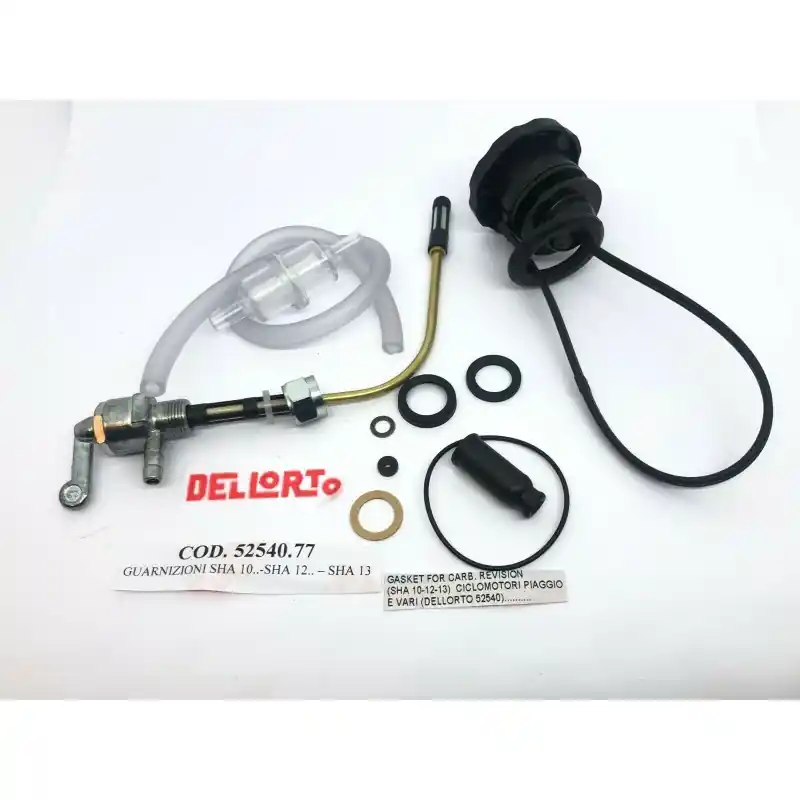 KIT RUBINETTO + TAPPO SERBATOIO + GUARNIZIONI CARBURATORE DELL'ORTO + FILTRINO + TUBO TUTTI I MODELLI PIAGGIO CIAO Acquista Ora