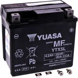 Ordina Subito Batteria di accensione Yuasa YTX5L 12V-4Ah